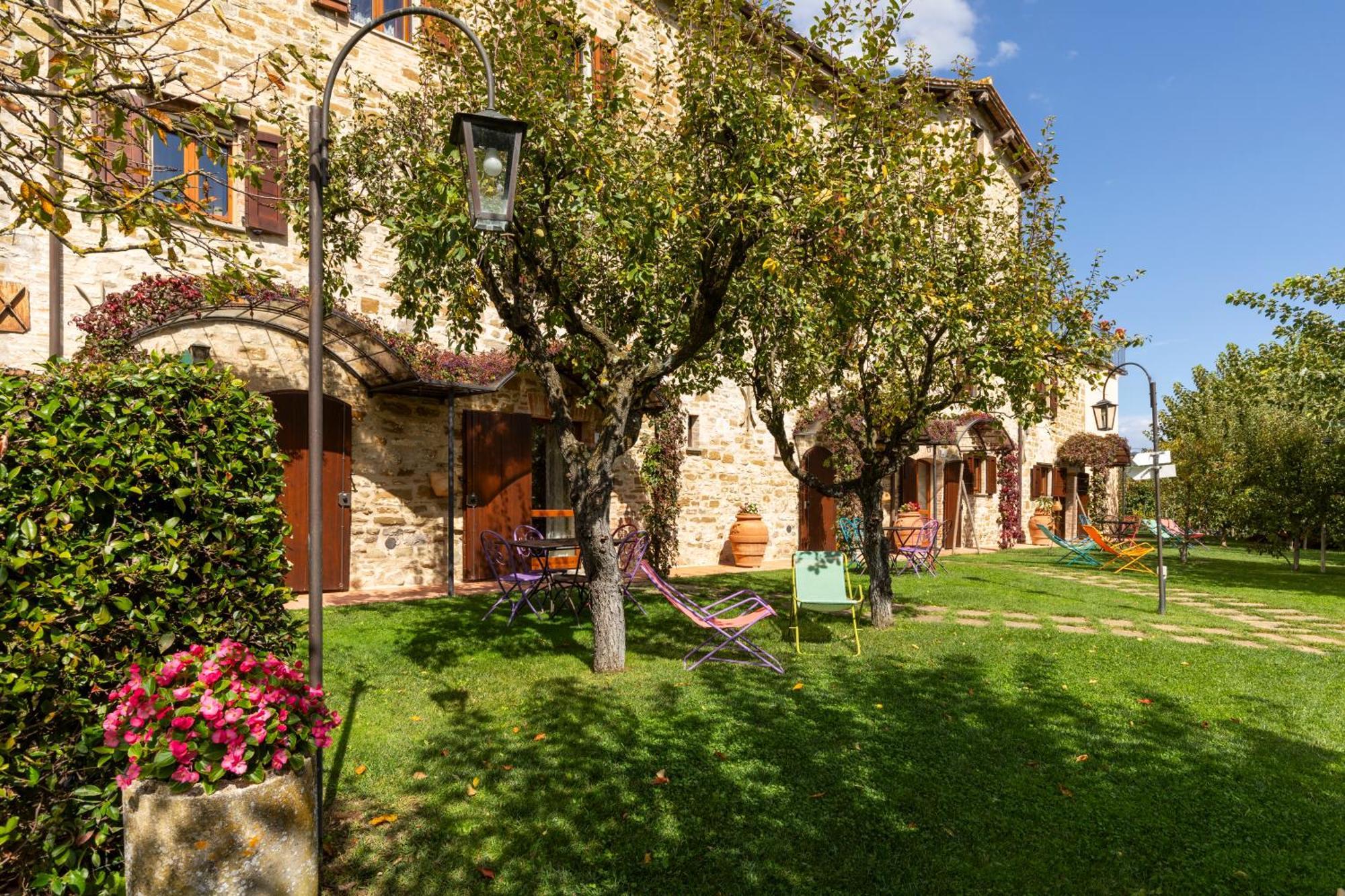 Agriturismo I Gelsi Di Santa Cristina Gubbio Exteriér fotografie