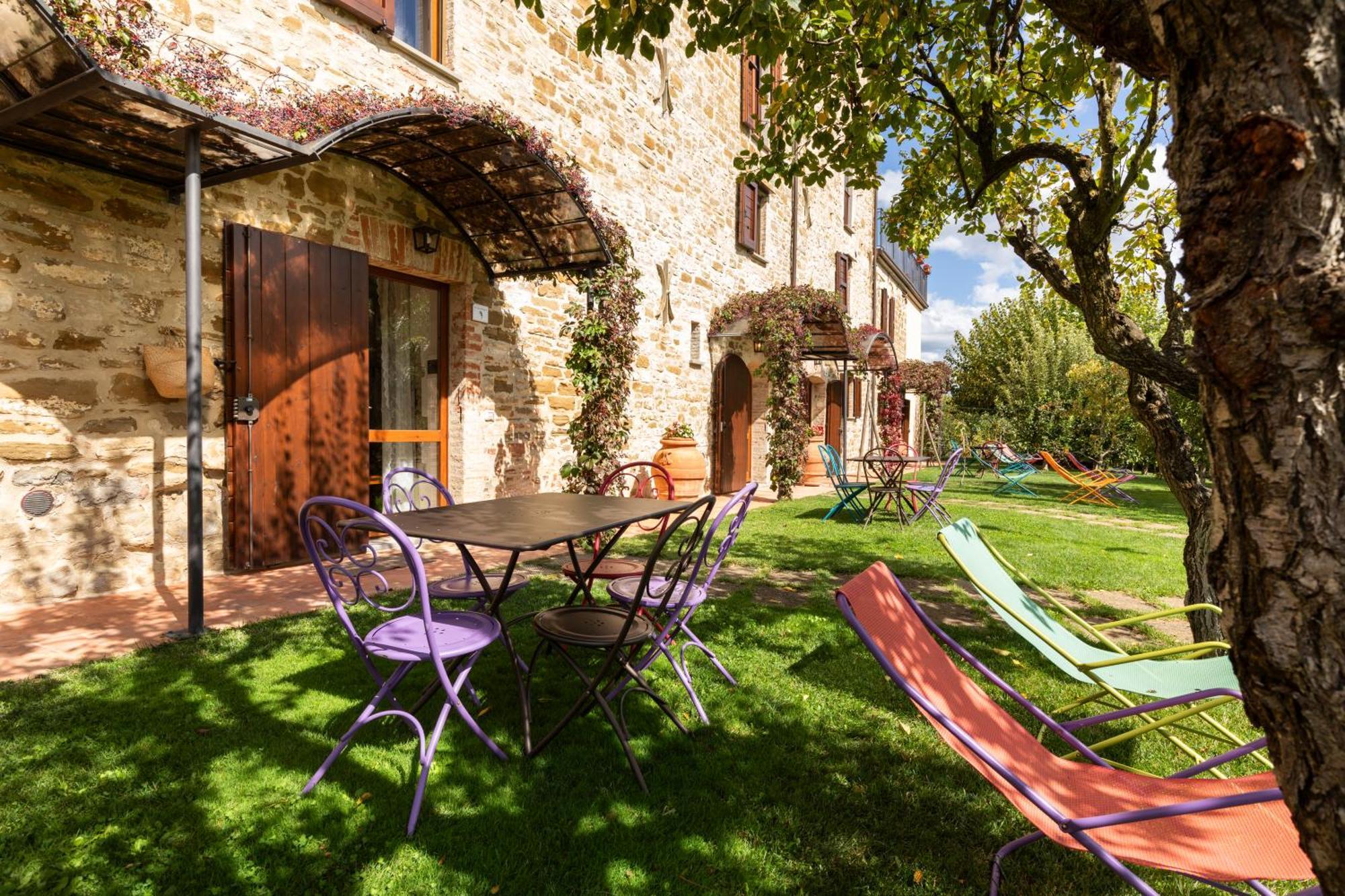 Agriturismo I Gelsi Di Santa Cristina Gubbio Exteriér fotografie